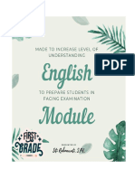 English Module of Level 1