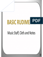 Basic Rudiments of Music