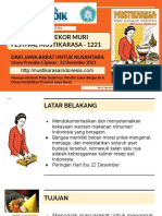 Sosialisasi Mustikarasa MURI