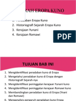 Pertemuan Ke-2 Dan Ke-3 - Sejarah Eropa Kuno