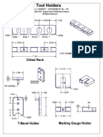 Tool Holders Tool Holders Tool Holders: Chisel Rack Chisel Rack Chisel Rack