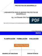 Formulacion Proyectos - Luis Ortiz Ospino 14 Agosto 2021
