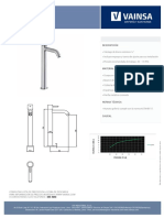 LLAVE DE LAVATORIO DE ½”LINEA MARES-COLECCIÓN BALI