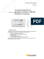 KVP Measurements On Mammography Machines With The Raysafe X2 System