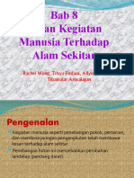 Kesan Kegiatan Manusia Terhadap Alam Sekitar (Geo)