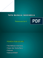 Tata Bahasa Indonesia