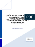 Guía Básica Plan de Recuperacion - Hacienda España