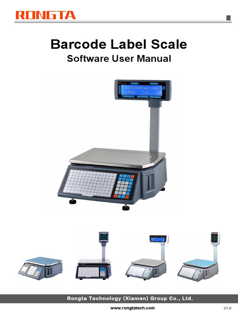 Rongta RLS1100 Software User Manual | PDF | Barcode | Qr Code