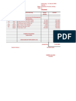 Nota Pembelian Perencanaan BUKU