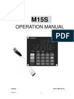 Operation Manual: Minikol M15S Shear en