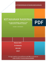 Ketahanan Nasional Geostrategi