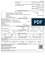 Nota fiscal serviço eletrica