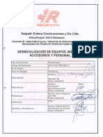 02215-RCC-PRO-RB - 017 8.21 DESMOVILIZACIÓN DE EQUIPOS MÁQUINA ACCESORIOS Y PERSONAL r2