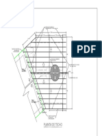 Plano (Planta de Techo)