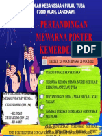 Pertandingan Mewarna Poster Kemerdekaan