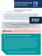 Preguntas Que Debemos Hacernos: para Redactar Correctamente Una Justificación