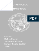 California Notary Handbook-2010