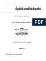 Ejercicios de Estadistica