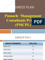 Business Plan: Pinnacle Management Consultants Pvt. LTD (PMCPL)
