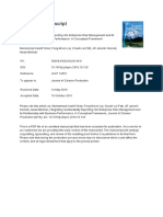 7.integrating Sustainability Reporting Into Enterprise Risk Management and Its Relationship With Business Performance A Conceptual Framework