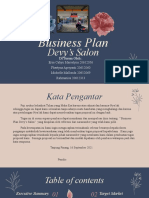Business Plan Devy's Salon