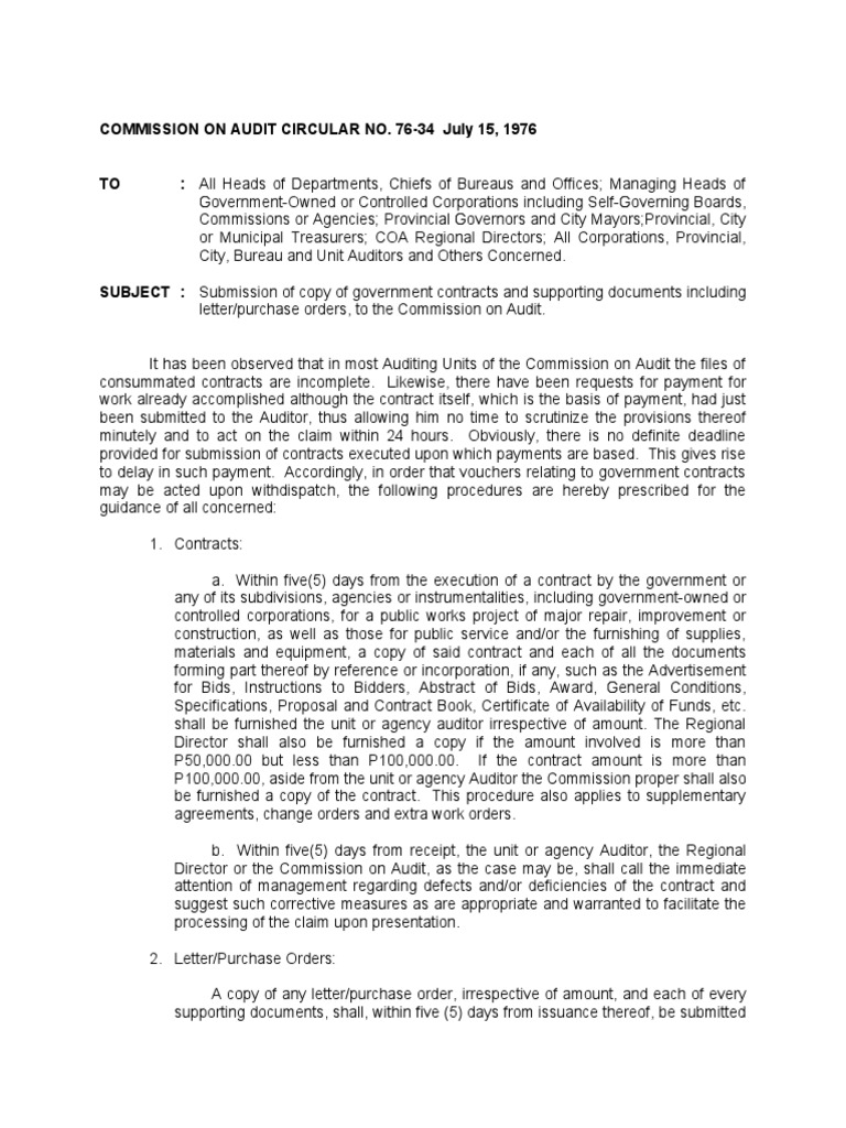 Government Contract Submission Guidelines | PDF | Government | Justice