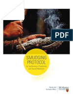 Smudging Protocol: For The Burning of Traditional and Sacred Medicines