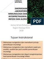 Pemeriksaan Immunologi 2018(1)