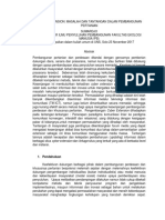 Paper - CYBER EXTENSION - PERMASALAHAN DAN TANTANGAN DALAM PEMBANGUNAN PERTANIAN - SUMARDJO - UNS 23NOV2017 1