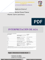 Interpretación de AGA: Parámetros gasométricos en la sangre arterial