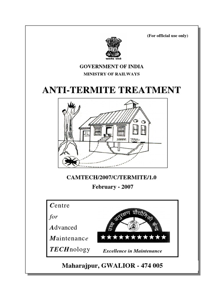 Anti-Termite Treatment Handbook 2007 | PDF | Concrete | Soil