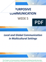 Purposive Communication Week 5