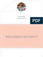 FEB UMJ - Personal Branding & How To Make A CV