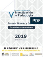 Investigación Pedagógica TIC, TAC y TEP