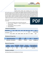 Stabilized Ferritic Stainless Steel: General Characteristics