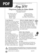 Download Kingstowne Center for Active Adults - May Newsletter by kingstownecenter1998 SN54056169 doc pdf