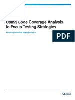 Using Code Coverage Analysis To Focus Testing Strategies WP