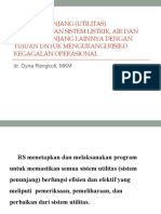 Sistem Penunjang (Utilitas) Pemeliharaan Sistem Listrik