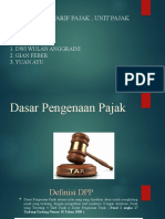 Basis, Tarif, Dan Unit Pajak