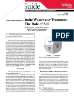 Residential Onsite Wastewater Treatment: The Role of Soil: Know How. Know