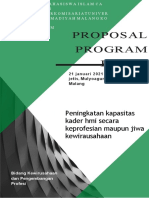 Proposal Program Kerja KPP 2021-2022