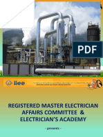 Registered Master Electrician Affairs Committee: Preventive Maintenance of Electrical Equipment Iieecamarines CLFJR 1