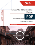 The Rockefeller 100 Resilient Cities Challenge