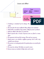 Cause and Effect: Owing To Due To Because of Since Because