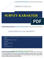 Bimbingan Survey Karakter 2