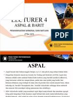 Pertemuan 4 - Aspal Barit