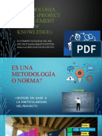 METODOLOGIA PMBOK (Project Management Body of Knowledge