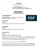 Planificacion Semana 1 Del 25 Al 29 de Octubre de 2021