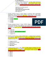 Soal Latihan Maternitas