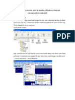 Memasukkan File Audio Video dan Flash ke PowerPoint